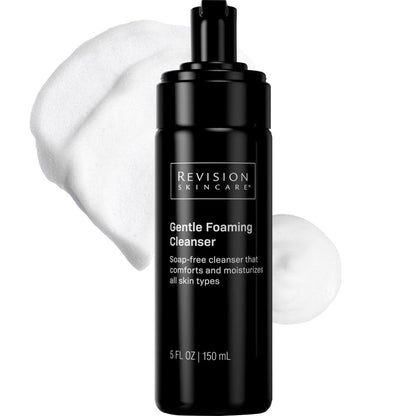 Revision Skincare Sanfter Reinigungsschaum, seifenfreier Gesichtsreiniger und Make-up-Entferner, beruhigend und feuchtigkeitsspendend, 150 ml