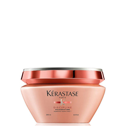 KÉRASTASE Discipline Maskeratine Haarmaske – Anti-Frizz & Hitzeschutz für alle Haartypen, 200 ml