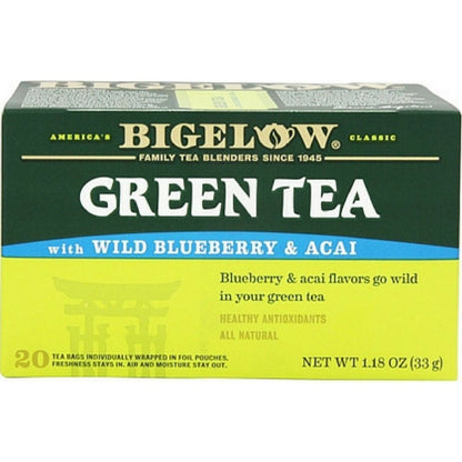 Bigelow Grüner Tee mit Blaubeere 20 Beutel