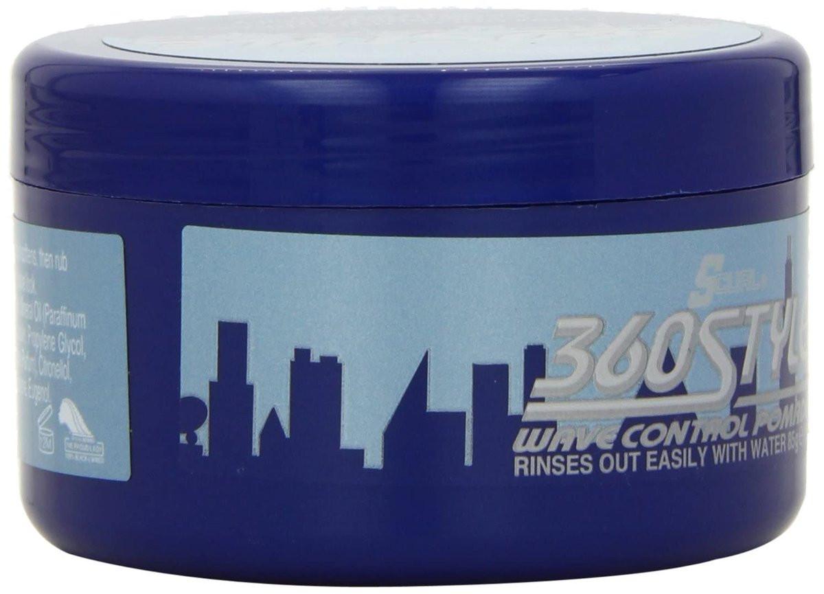 Luster's S-Curl 360 Wellen Kontroll Pomade 3 Unzen (88ml) (6er Pack) – Starke Wellendefinition & Glanz
