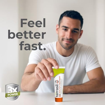 terrasil Jock Itch Creme – Clotrimazol 1% Antimykotikum gegen Juckreiz, Extra Stärke, Schnelle Linderung, Natürliche Pflege (14 g)