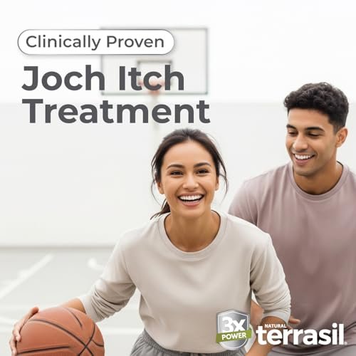 terrasil Jock Itch Creme – Clotrimazol 1% Antimykotikum gegen Juckreiz, Extra Stärke, Schnelle Linderung, Natürliche Pflege (14 g)