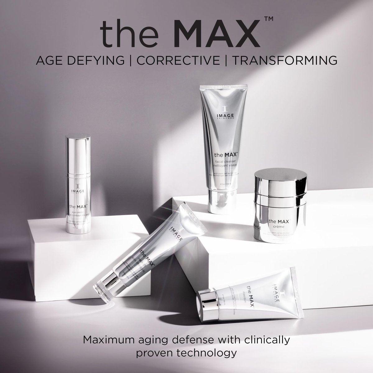 IMAGE Skincare the MAX Crème Anti-Aging Nachtcreme – Strafft, glättet & vereinheitlicht den Hautton, 48 g