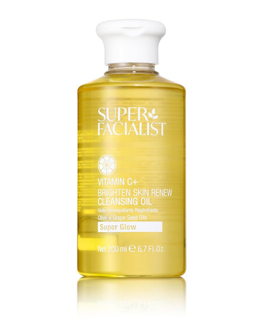 Super Facialist Reinigungsöl – Gesichtsreiniger & wasserfester Make-up-Entferner mit Vitamin C, sanftes Reinigungsöl für Frauen, geeignet für alle Hauttypen, 200 ml
