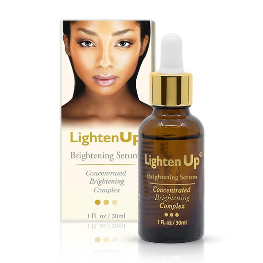 OMIC Lighten-Up Hautaufhellendes Serum – 30 ml für Gesicht, Achseln, Hände, Knie und Körper mit Arganöl und Sheabutter