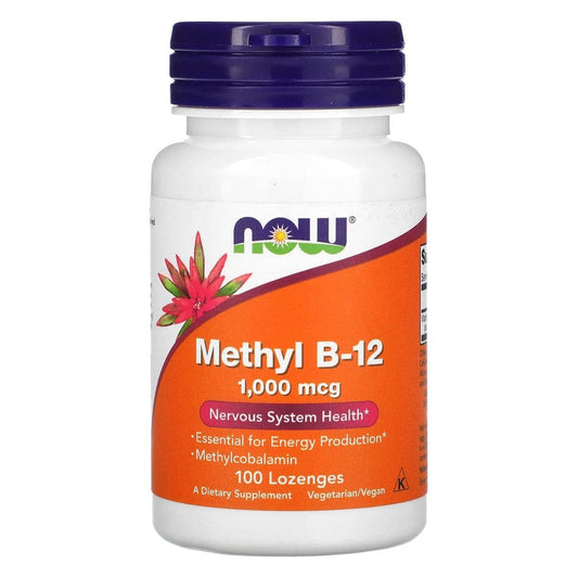 Now Foods Methyl B-12 1000mcg Lutschtabletten, 200 Stück (2x100)