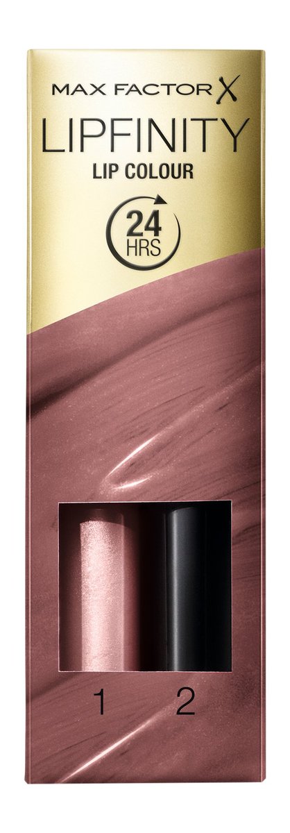 Max Factor Lipfinity Lippenstift Nr. 016 Glowing – Langanhaltender Lippenschimmer