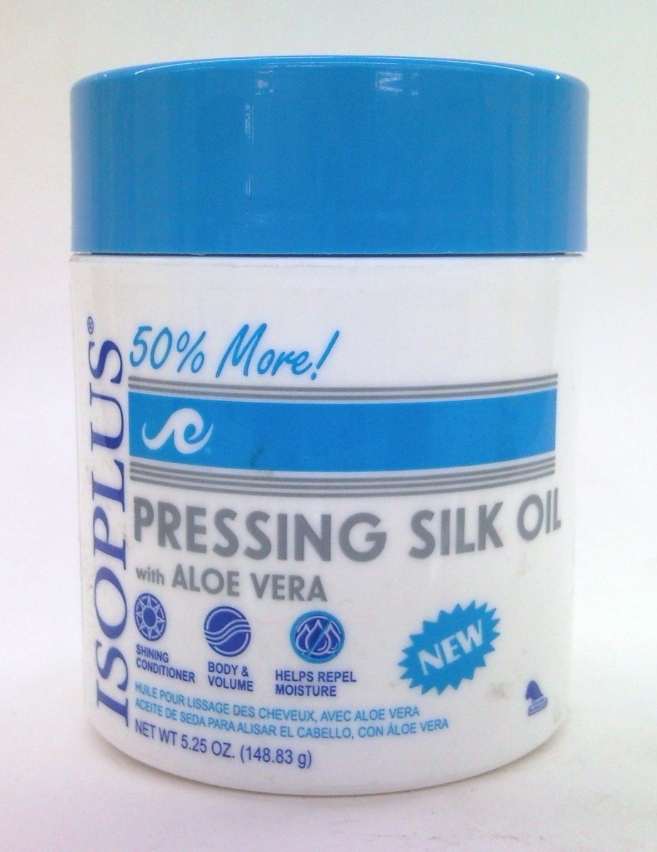 Isoplus Pressing Silk Oil mit Aloe Vera – 150 ml Haarbehandlungsöl für geschmeidiges Haar