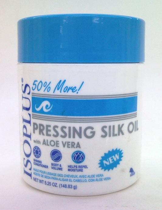 Isoplus Pressing Silk Oil mit Aloe Vera – 150 ml Haarbehandlungsöl für geschmeidiges Haar