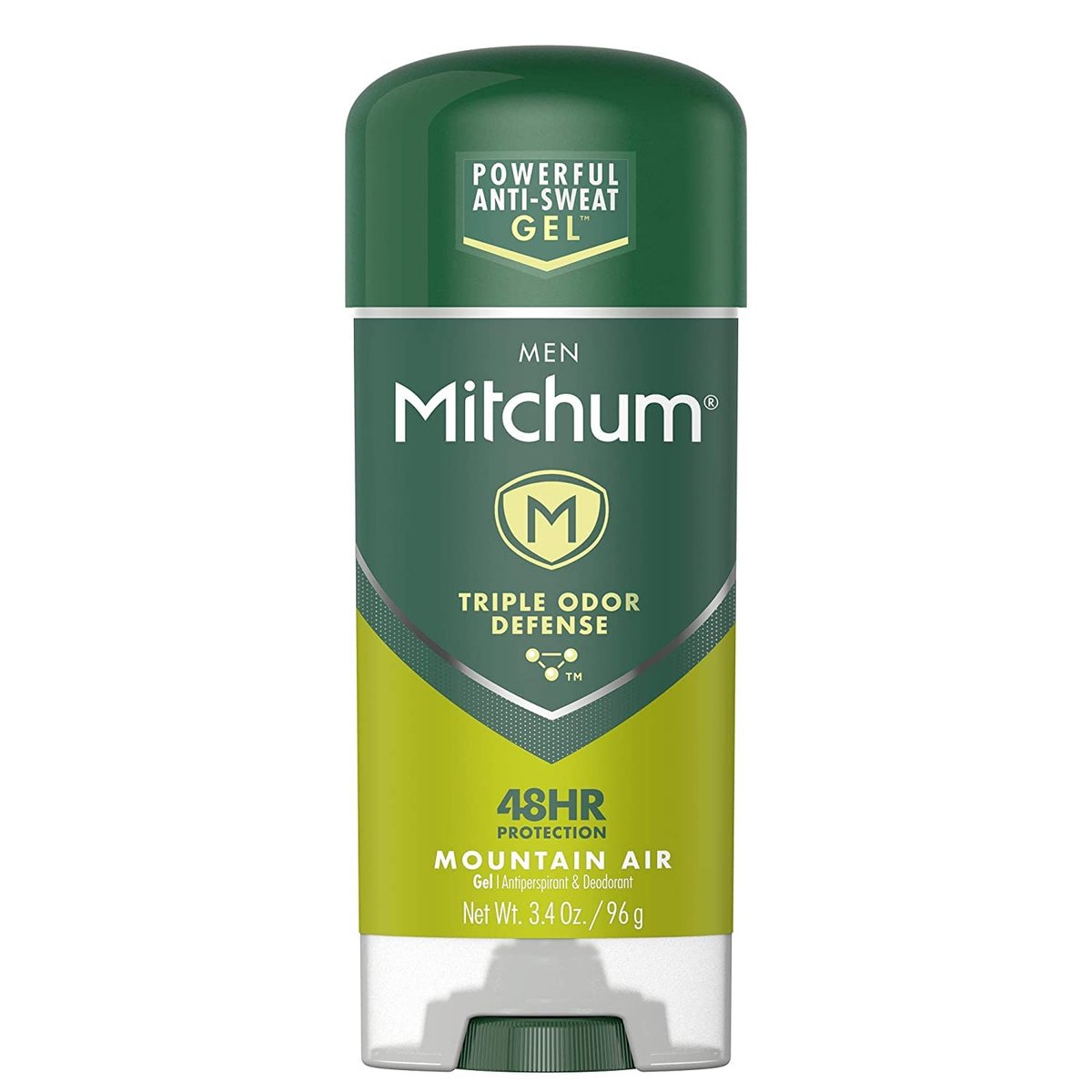Mitchum Advanced Gel Anti-Transpirant & Deodorant, Mountain Air 3,4 oz (2er-Pack) - Hochwirksamer 48h-Schutz