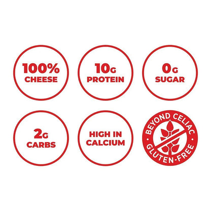 Moon Cheese Bites, Get Pepper Jacked, 2-Unzen 3er-Pack, 100% echter Käsesnack, Protein, Keto, Snack für nach der Schule oder zum Mittagessen