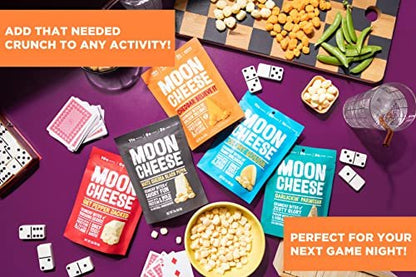 Moon Cheese Bites, Get Pepper Jacked, 2-Unzen 3er-Pack, 100% echter Käsesnack, Protein, Keto, Snack für nach der Schule oder zum Mittagessen