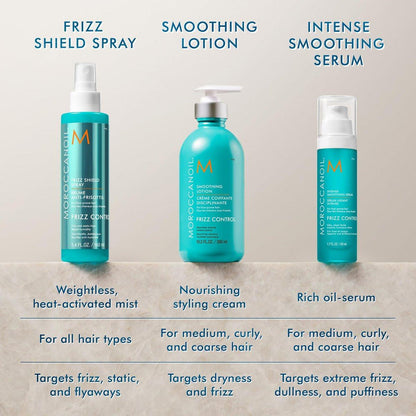 Moroccanoil Glättungslotion, 300 ml – Leave-in Pflege für glattes, glänzendes Haar