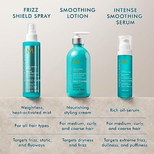Moroccanoil Glättungslotion, 300 ml – Leave-in Pflege für glattes, glänzendes Haar