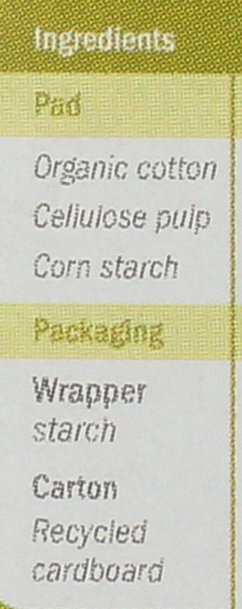 Natracare Bio-Baumwoll Slipeinlagen, Lang, aus zertifizierter Bio-Baumwolle, ökologisch zertifiziertem Zellstoff und Pflanzenstärke (1 Packung, 16 Einlagen)