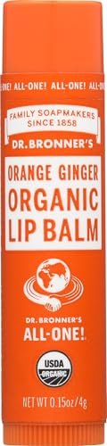 Dr. Bronner's Bio-Lippenbalsam Orange-Ingwer, 4,25 g