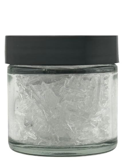 15 ml (0,5 fl oz) Premium Menthol Kristalle 100% rein, organisch und natürlich im Glas