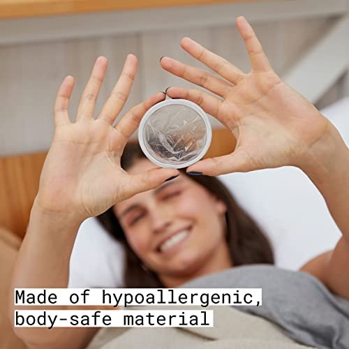 Flex Plant Plus Disc | Nachhaltige Menstruationsscheibe aus Pflanzenpolymeren | Alternative zu Tampons und Menstruationstassen | Kapazität von 5 Super-Tampons | 12 Stück