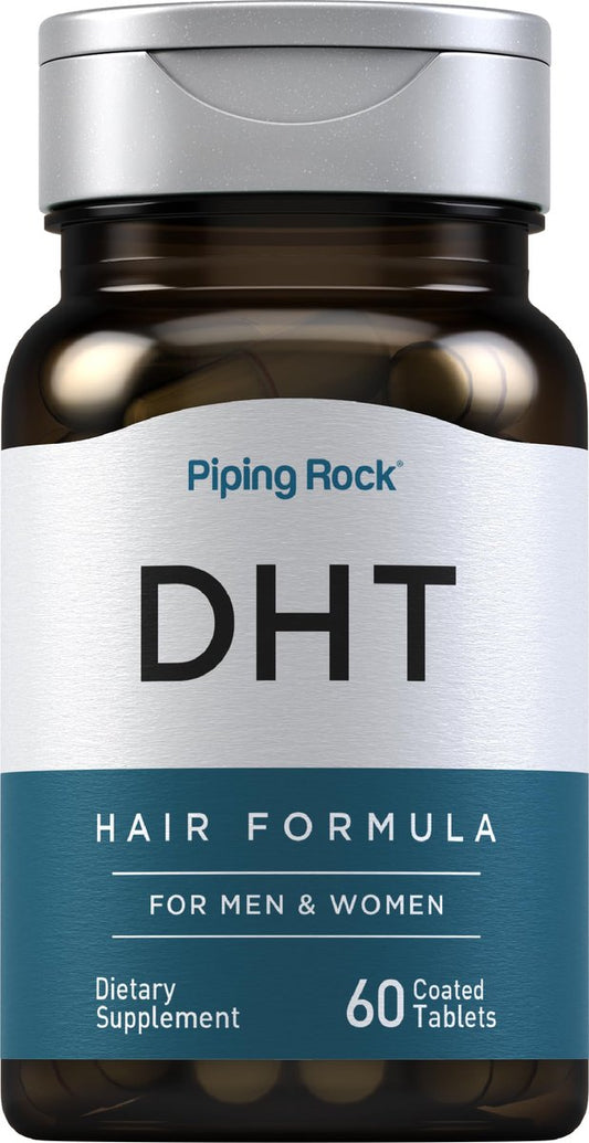 Piping Rock DHT Advanced Hair Formula | 60 Tabletten | für Männer und Frauen | Non-GMO, glutenfreies Nahrungsergänzungsmittel
