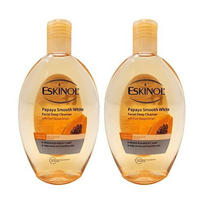 Eskinol Naturals Papaya Gesichtsreiniger 225 ml – 2er-Pack
