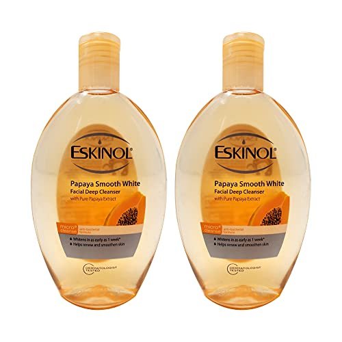 Eskinol Naturals Papaya Gesichtsreiniger 225 ml – 2er-Pack