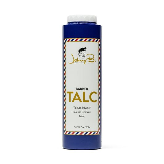 JOHNNY B. Professional Barber Talk Puder – 7 oz. Talkumpuder für Herren
