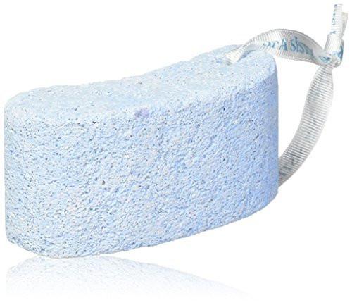 Bath Accessories Gebogene Bimsstein-Blau – Fußpflege für weiche Haut