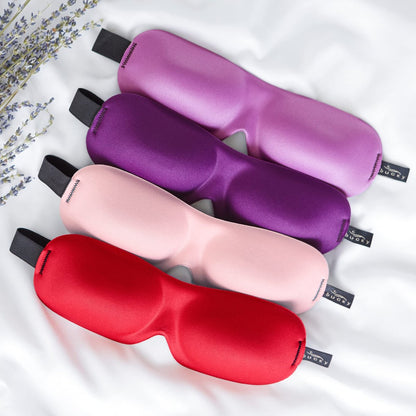 Bucky 40 Blinks Schlafmaske – Druckfreie Augenmaske für erholsamen Schlaf & Reisen, Orchidee, Einheitsgröße