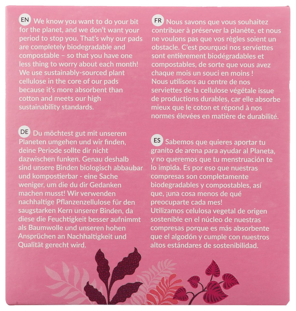 Natracare Ultra Extra Binden mit Flügeln, lang, einzeln verpackt, aus zertifizierter Bio-Baumwolle, ökologisch zertifiziertem Zellulose-Zellstoff und Pflanzenstärke (1 Packung, 8 Binden insgesamt)