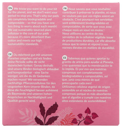 Natracare Ultra Extra Binden mit Flügeln, lang, einzeln verpackt, aus zertifizierter Bio-Baumwolle, ökologisch zertifiziertem Zellulose-Zellstoff und Pflanzenstärke (1 Packung, 8 Binden insgesamt)