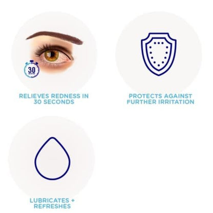Visine Advanced Relief Augentropfen gegen Rötungen, 0,28 oz