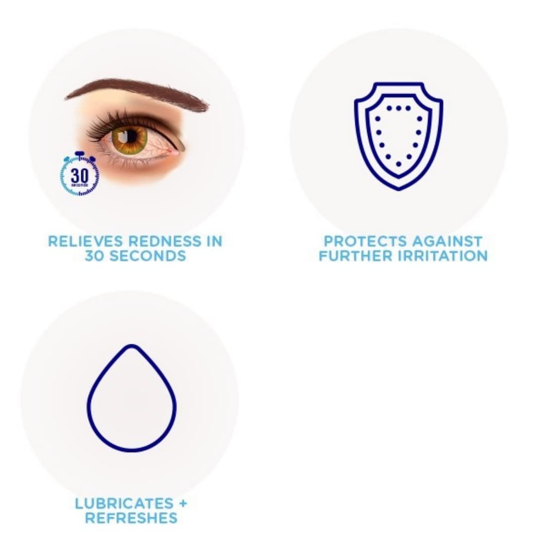 Visine Advanced Relief Augentropfen gegen Rötungen, 0,28 oz