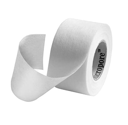 Nexcare Sanftes Papierband Dispenser, Medizinisches Papierband, Fixiert Verbände und löst sich sanft - 1 Zoll x 10 Yards, 1 Dispenser