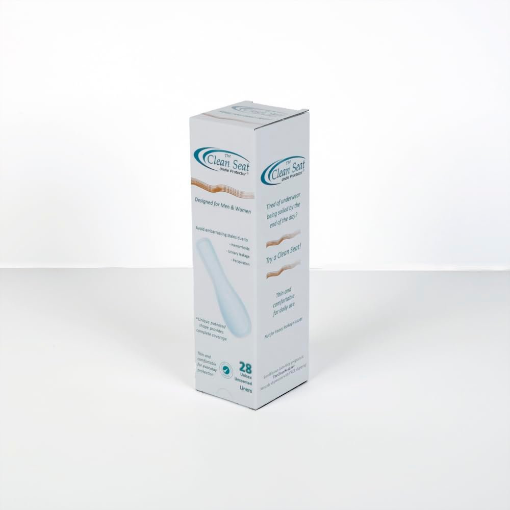 The Clean Seat 28er Pack – Ungedeckt/Komplette Abdeckung für Damen und Herren – Weiß