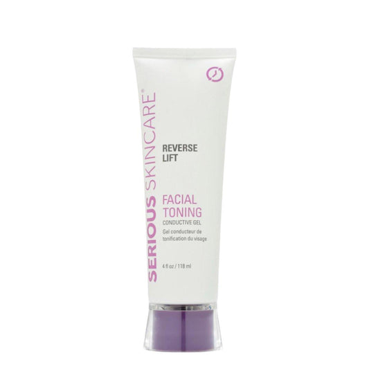 Collagen-basiertes leitfähiges Aktivatorgel für Mikrostrom-Gesichtsstraffung, Körperkonturierung und HF-Gesichtsgeräte – feuchtigkeitsspendende, nicht klebende Formel – leichtes Gleiten – Serious Skincare Reverse Lift 118 ml