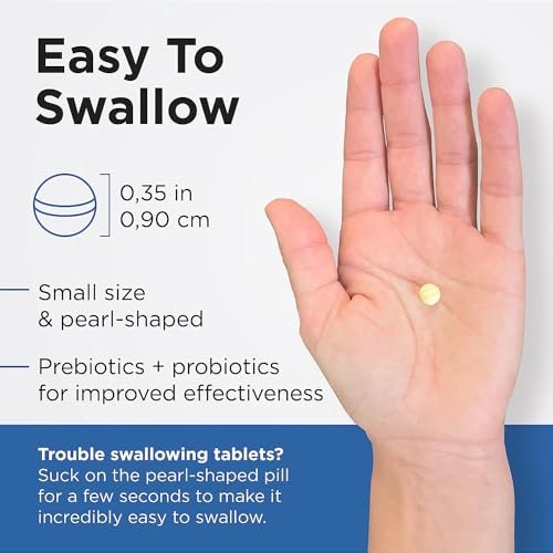 Earth's Pearl Probiotika für Frauen, Männer & Kinder – Perlenförmige Probiotika & Präbiotika mit BIO-Tract®, 4 Milliarden KBE, Unterstützung der Darmgesundheit (60-Tage-Vorrat)