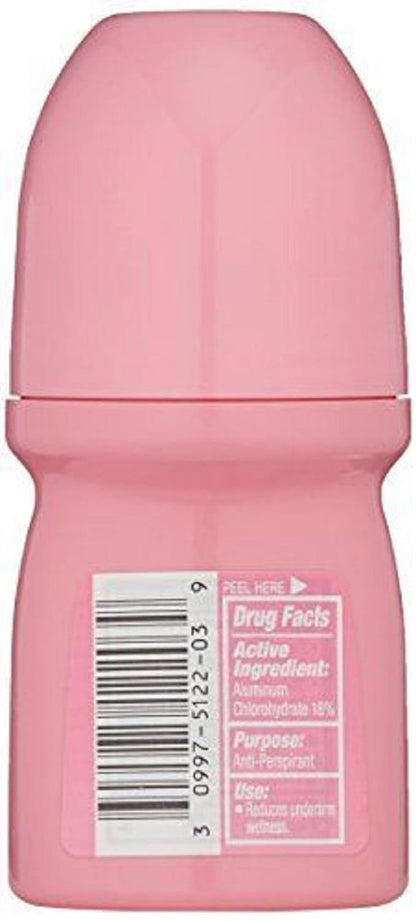 Hi & Dri Antitranspirant Deodorant Roll-On Powder Fresh 1,7 oz (6er-Pack)