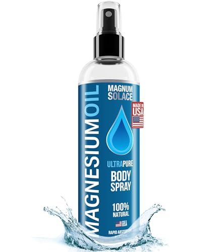 Reines Magnesiumöl Spray – 100 % natürliches Magnesium Spray aus dem Meer