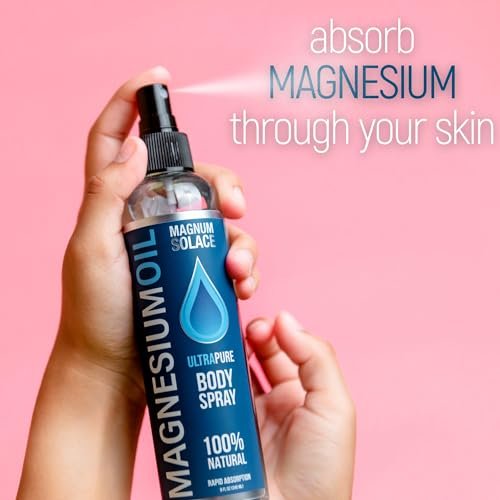 Reines Magnesiumöl Spray – 100 % natürliches Magnesium Spray aus dem Meer