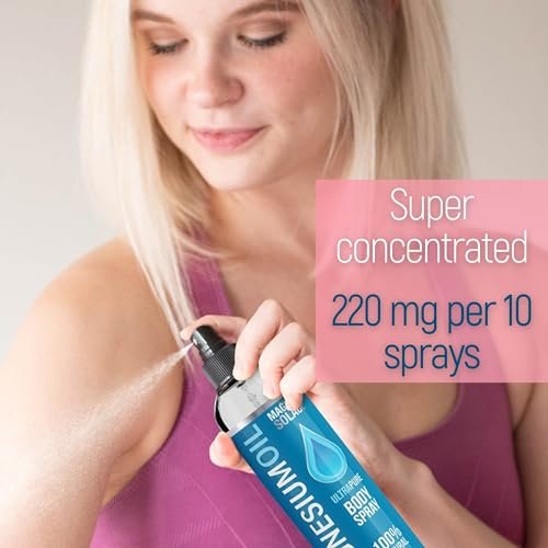 Reines Magnesiumöl Spray – 100 % natürliches Magnesium Spray aus dem Meer