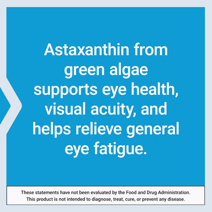 Life Extension Astaxanthin mit Phospholipiden – Antioxidans Unterstützung, Augengesundheit – Algenbasiert – Glutenfrei, Nicht-GVO – 30 Weichkapseln