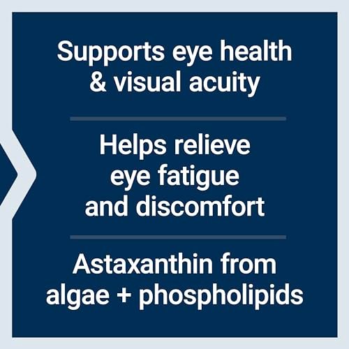 Life Extension Astaxanthin mit Phospholipiden – Antioxidans Unterstützung, Augengesundheit – Algenbasiert – Glutenfrei, Nicht-GVO – 30 Weichkapseln