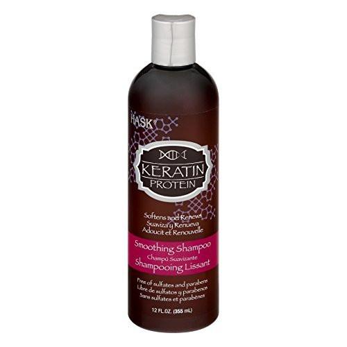Hask Keratin Protein Glättendes Shampoo 12 Unzen (354 ml) (3er-Pack)