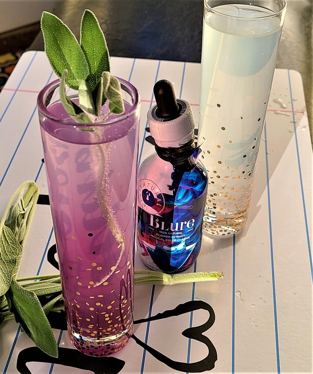Wild Hibiscus B’Lure Schmetterlingserbsenblütenextrakt | 100 ml | Natürlicher blauer botanischer Extrakt | Magischer farbwechselnder Cocktail- & Kulinarik-Konzentrat