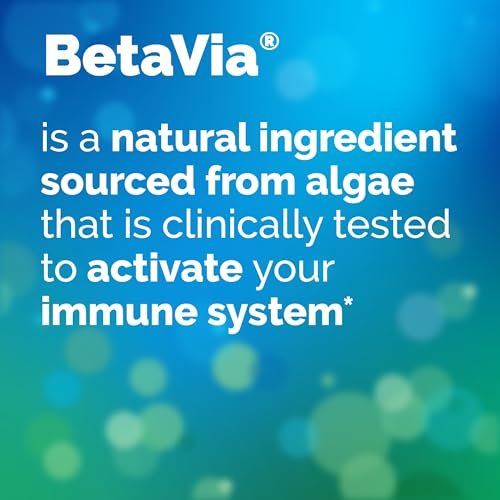 Emergen-C Immune+ Triple Action Immununterstützung Pulver mit BetaVia®, 1000 mg Vitamin C, B-Vitamine, Vitamin D und Antioxidantien, Himbeere – 30 Portionen