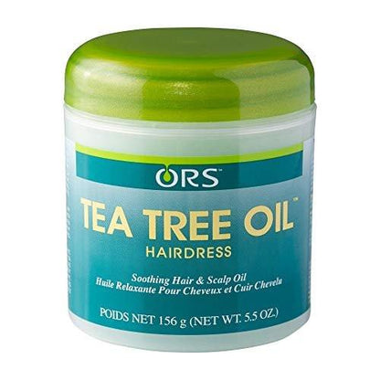 ORS Tea Tree Oil Haarbehandlung 5,5 oz (2er-Pack) – Pflegendes Haaröl für gesunde Kopfhaut