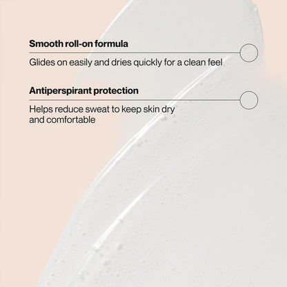 Suave Roll-On Deodorant für Frauen, Powder Fresh Duft, 2er-Pack – Antitranspirant-Deodorant mit 24-Stunden-Schweiß- und Geruchsschutz, 2,7 Oz pro Stück