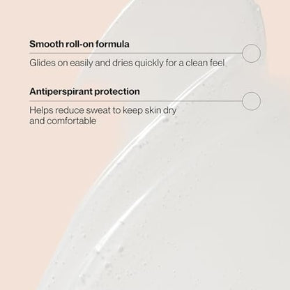Suave Roll-On Deodorant für Frauen, Powder Fresh Duft, 2er-Pack – Antitranspirant-Deodorant mit 24-Stunden-Schweiß- und Geruchsschutz, 2,7 Oz pro Stück