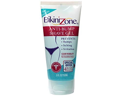 Bikini Zone Rasiergel gegen Rasierpickel, 118 ml (2er-Pack)