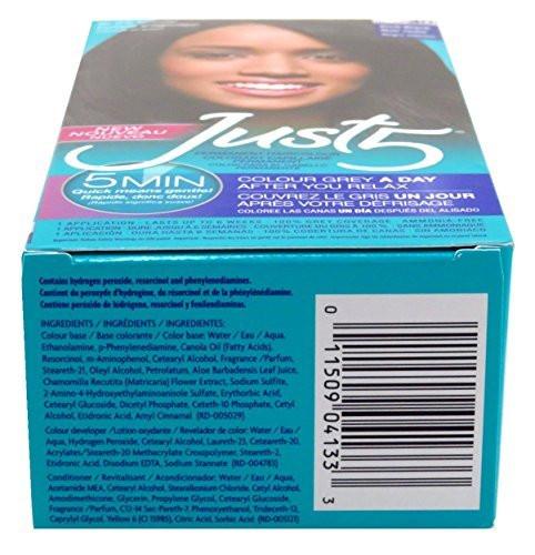 Just 5 Color Rich Black J-40 (2er-Pack) – Intensive Haarfarbe für dauerhaftes Schwarz